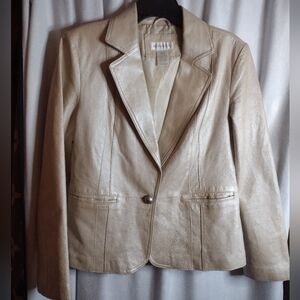 🔥Genuine Leather Blazer Jacket